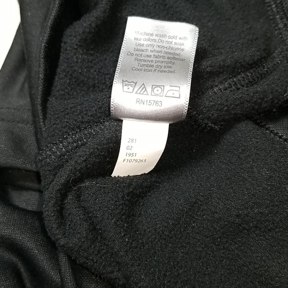 Champion Women's Hoodie Size S Black Duo-Dry Raglan Sleeves Sports Warm Up - Picture 7 of 7